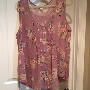 Cute Flowy Tank Top